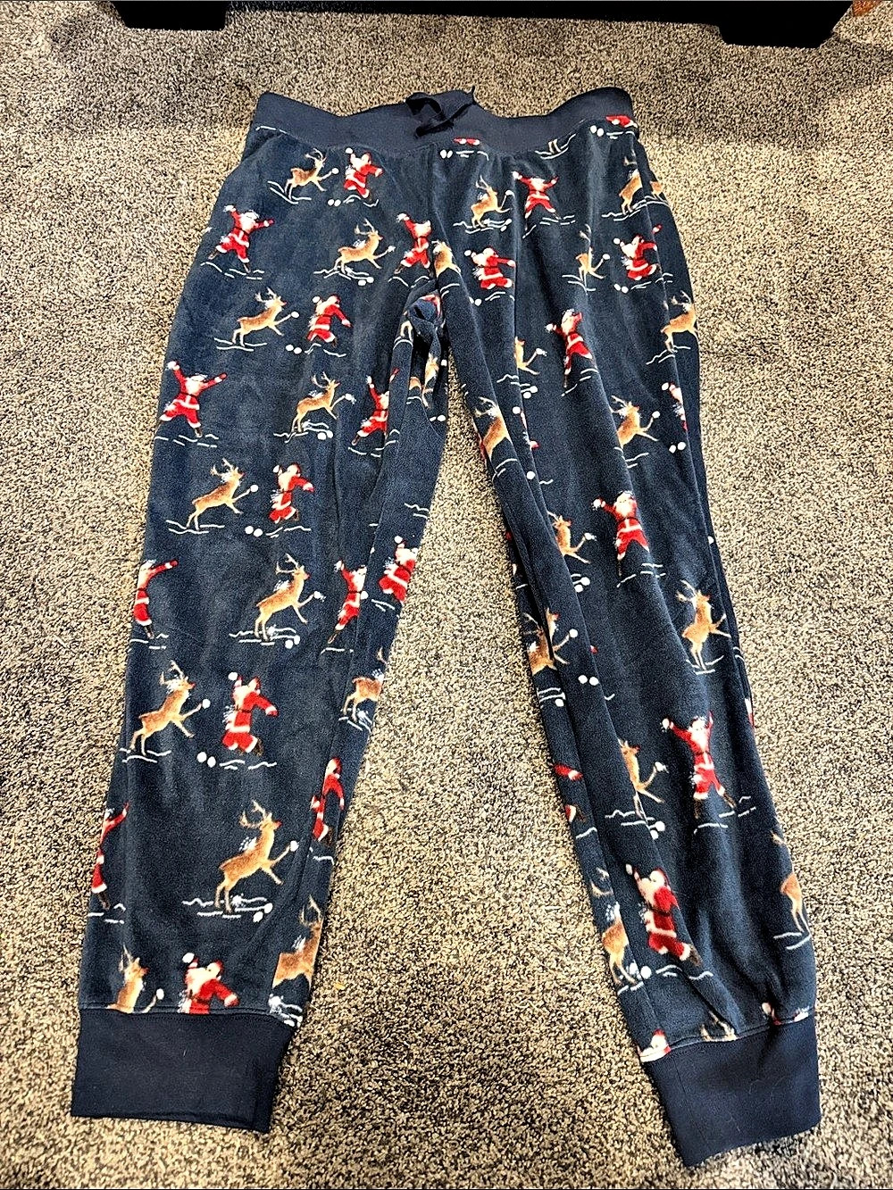 Aeropostale Christmas Reindeer Pajama Pants XL